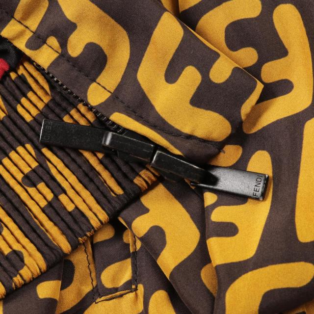 フェンディ FENDI FF柄 ブルゾン 衣料品 アウター シルク レーヨン  