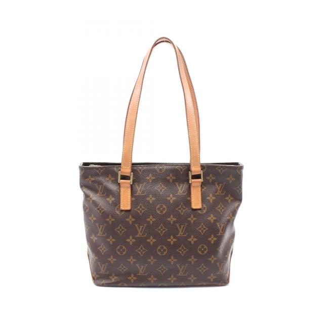 ルイ・ヴィトン LOUIS VUITTON カバピアノ ショルダーバッグ バッグ PVCコーティングキャンバス レザー モノグラム レディース ブラウン系 M51148 【中古】