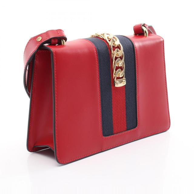 グッチ GUCCI シルヴィ スモール ウェブライン ショルダーバッグ