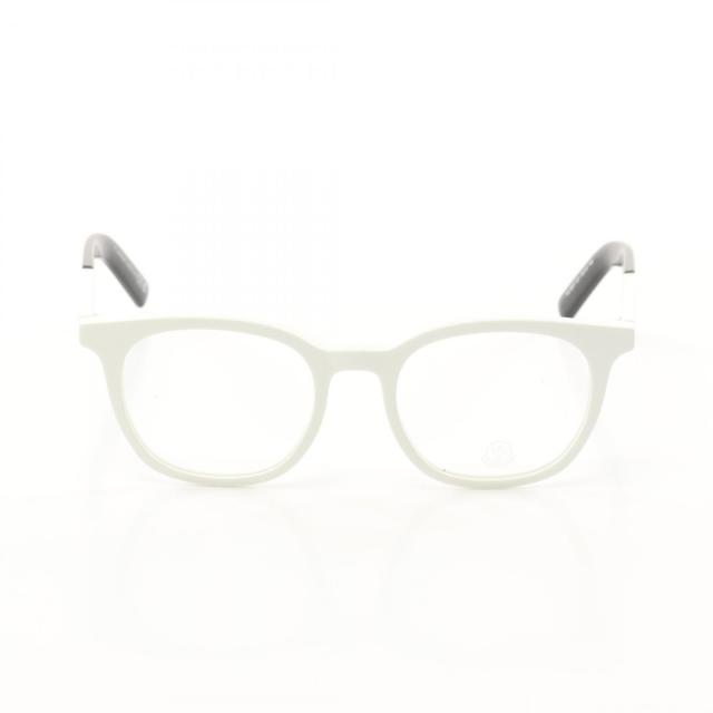 モンクレール MONCLER メガネ 衣料品 プラスチック メンズ レディース ホワイト系 / ブラック系 5207021(50) 【新品】
