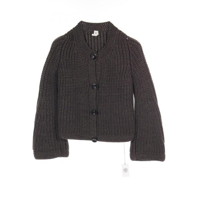 エルメス HERMES カーディガン 衣料品 トップス ウール レディース グリーン系 【中古】