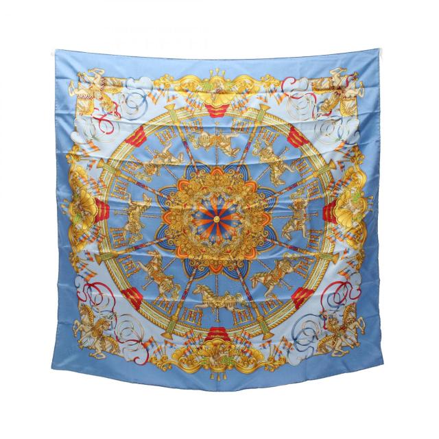 新品！】HERMES エルメス スカーフ カレ90 シルク LUNA PARK 【公式通販】
