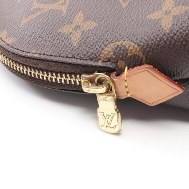 ルイヴィトン モノグラム ポシェット コスメティックポーチ レザー PVC