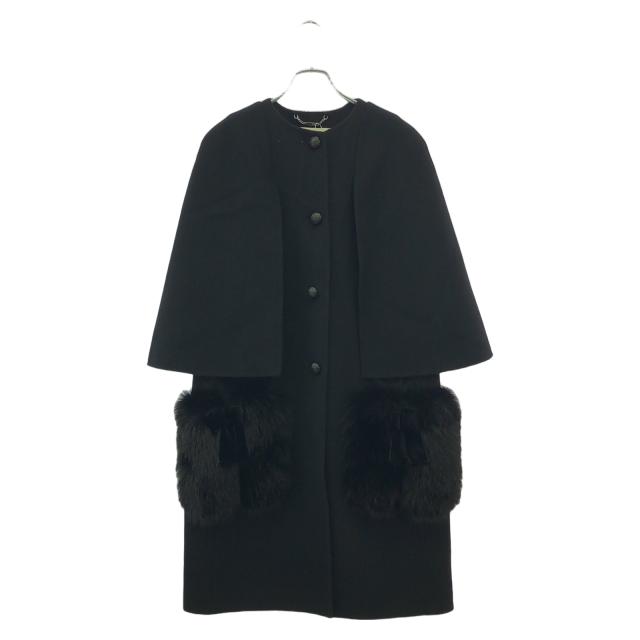 ポンチョ コート アウター マント カーディガン 秋冬 ニット