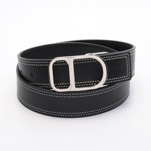 Dior CDロゴ ブラックナイロンベルト Dior ディオール CDロゴ ベルト ブラック CDロゴ ベルト レザー
