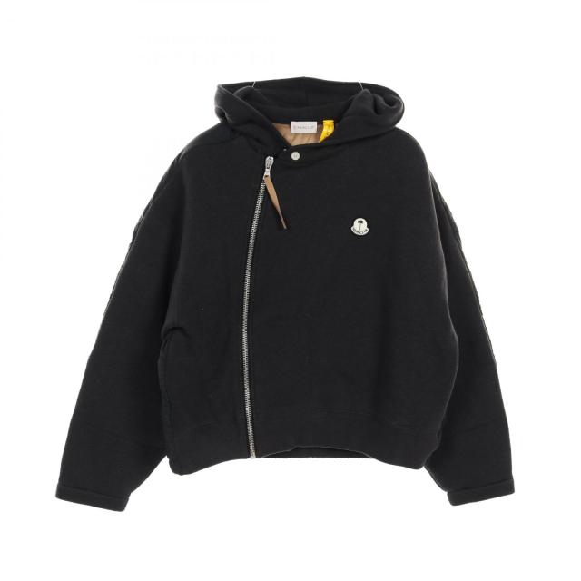 モンクレール MONCLER GENIUS 8 PALM ANGELS DOWN HOODIE ダウンジャケット 衣料品 アウター ナイロン コットン メンズ ブラック系 8N00004 【中古】