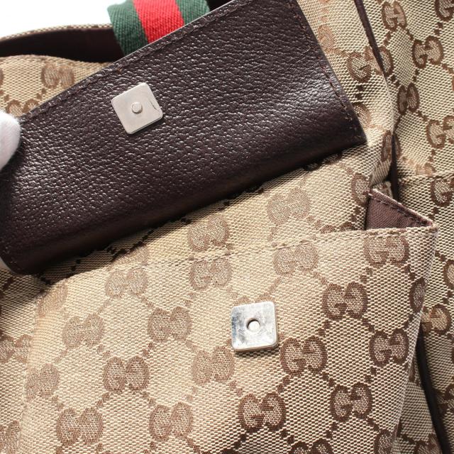 グッチ GUCCI シェリーライン GGキャンバス トートバッグ バッグ