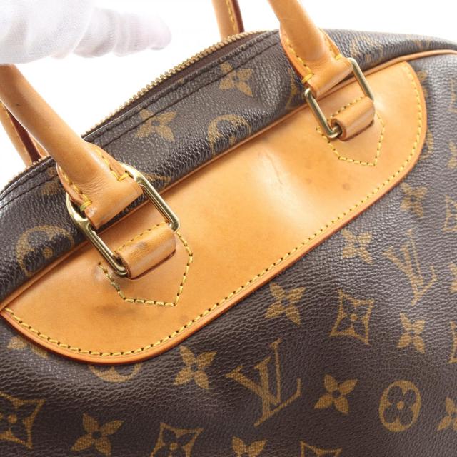ルイヴィトン LOUIS VUITTON M47270 モノグラム ボーリング・ヴァニティ ドーヴィル ハンドバッグ 鞄 茶 SSAW レディース バッグLOUIS VUITTON ルイ ヴィトン モノグラム
