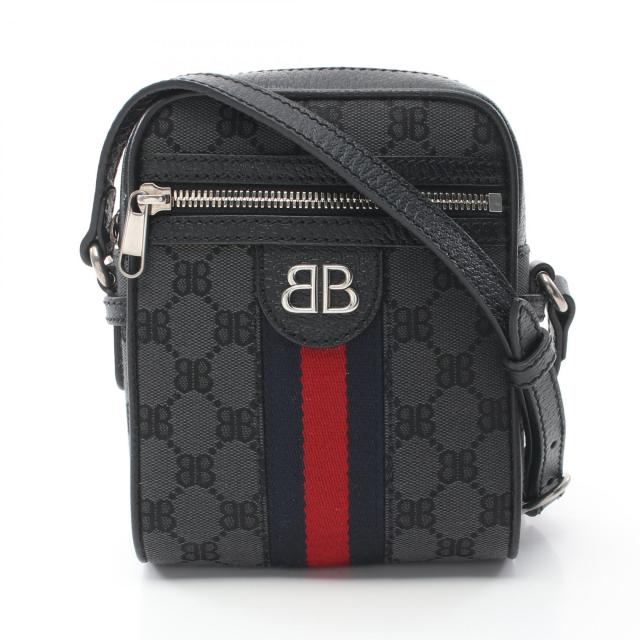 良品】GUCCI×BALENCIAGA チェーンショルダーバッグ ハッカー
