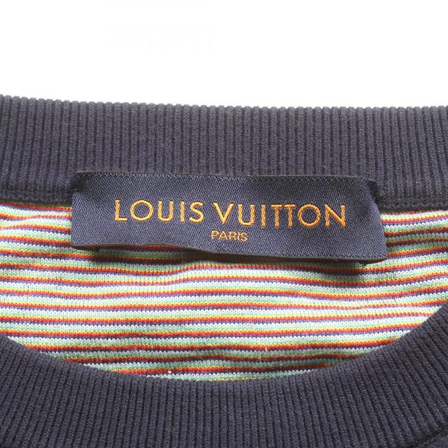 LOUIS VUITTON ドロップニードル ニット モノグラム マルチカラー