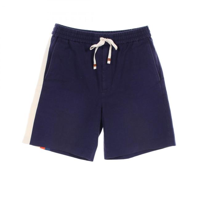 グッチ GUCCI パンツ 衣料品 ボトムス コットン メンズ ネイビー系 666529 【中古】 グッチ GUCCI パンツ 衣料品 ボトムス コットン メンズ ネイビー系