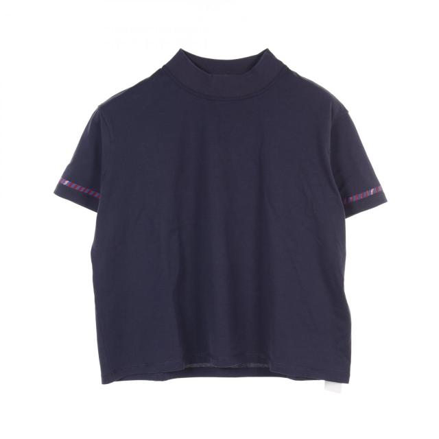 エルメス HERMES カノエ カットソー 衣料品 トップス コットン レディース ネイビー系 / レッド系 3E4621DL 【中古】