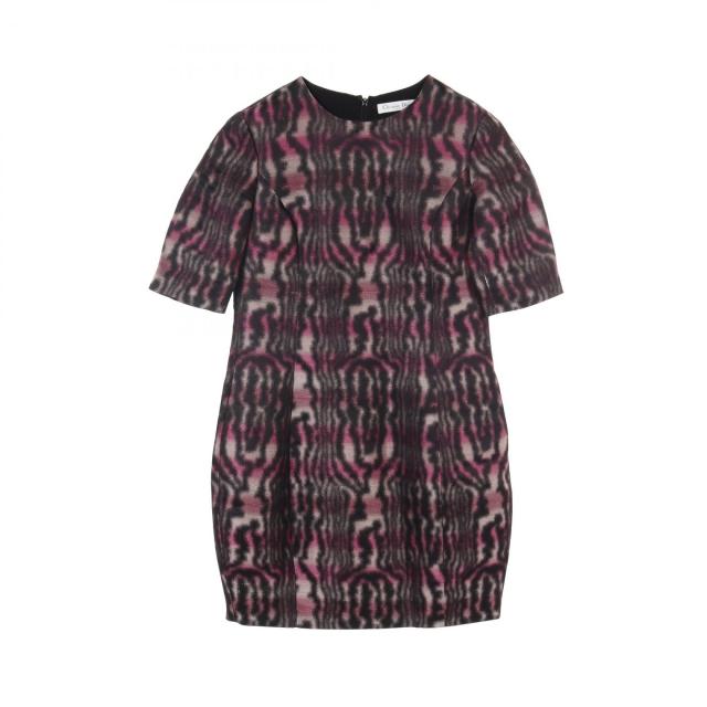 ディオール Dior ワンピース 衣料品 トップス シルク レディース ピンク系 / ブラック系 3A21660A1650 【中古】