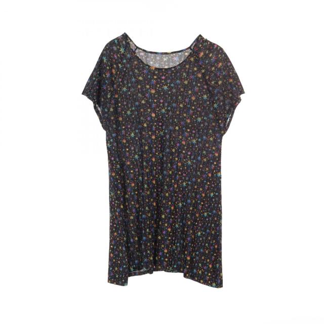 プリーツプリーズ PLEATS PLEASE ワンピース 衣料品 トップス ポリエステル レディース ブラック系 / マルチカラー PP23-FH345 【中古】