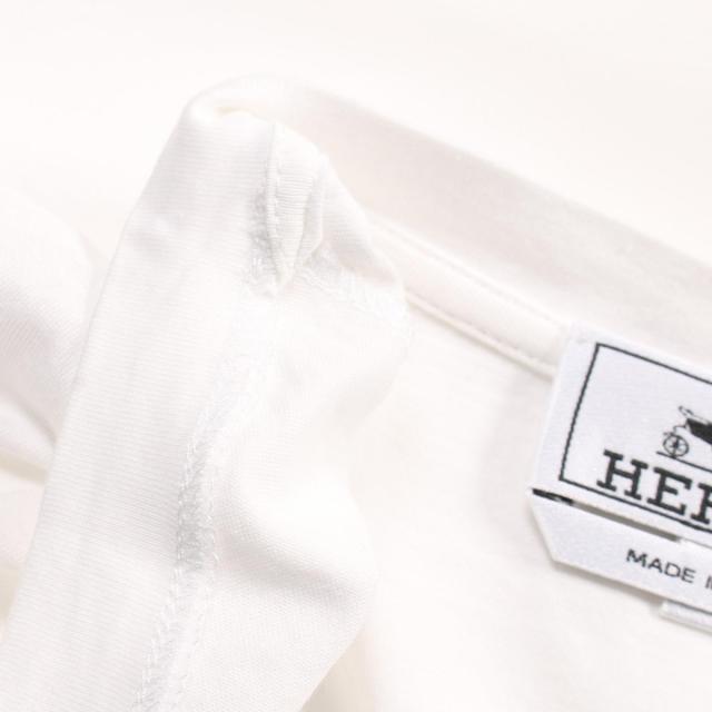 エルメス HERMES カットソー 衣料品 トップス コットン メンズ ホワイト系 / グレー系 【中古】