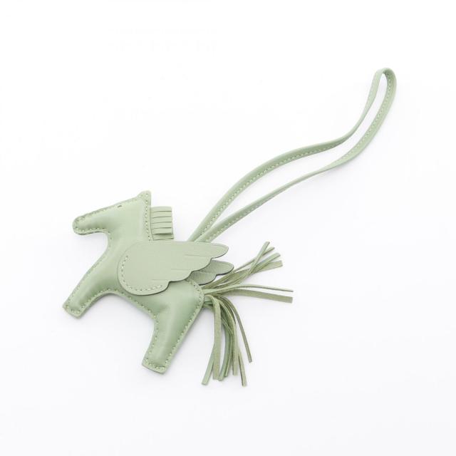 エルメス HERMES ロデオペガサスPM チャーム アクセサリー アニョーミロ / ヴォースイフト アニョーミロ レディース グリーン系 【中古】