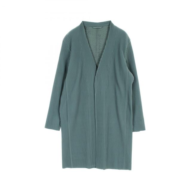 オム プリッセ イッセイミヤケ HOMME PLISSE ISSEY MIYAKE 衣料品 アウター ポリエステル メンズ グリーン系 HP83JD205 【中古】