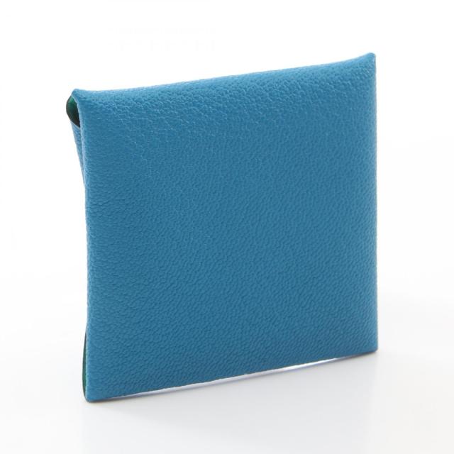 エルメス HERMES バスティア コインケース 財布 ゴートスキン（山羊革