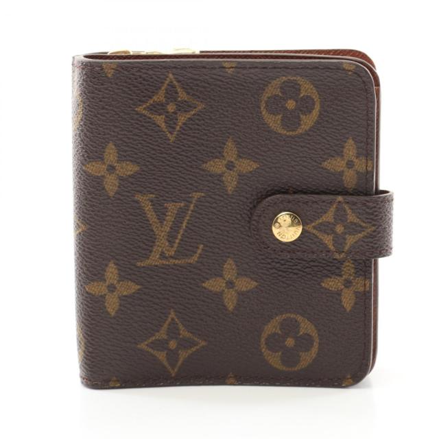 ルイ・ヴィトン LOUIS VUITTON コンパクトジップ 二つ折り財布 財布  