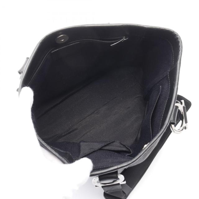 サルヴァトーレフェラガモ Salvatore Ferragamo ガンチーニ トートバッグ バッグ キャンバス レザー レディース ブラック系 21 5373 【中古】 サルヴァトーレフェラガモ Salvatore Ferragamo ガンチーニ トート