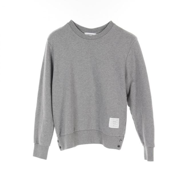 トムブラウン　スウェットトレーナー　グレー　1 THOM BROWNE グレー スウェットトレーナー トムブラウン トレーナー
