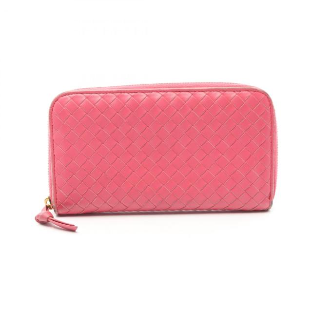 ボッテガヴェネタ BOTTEGA VENETA イントレチャート ラウンド長財布