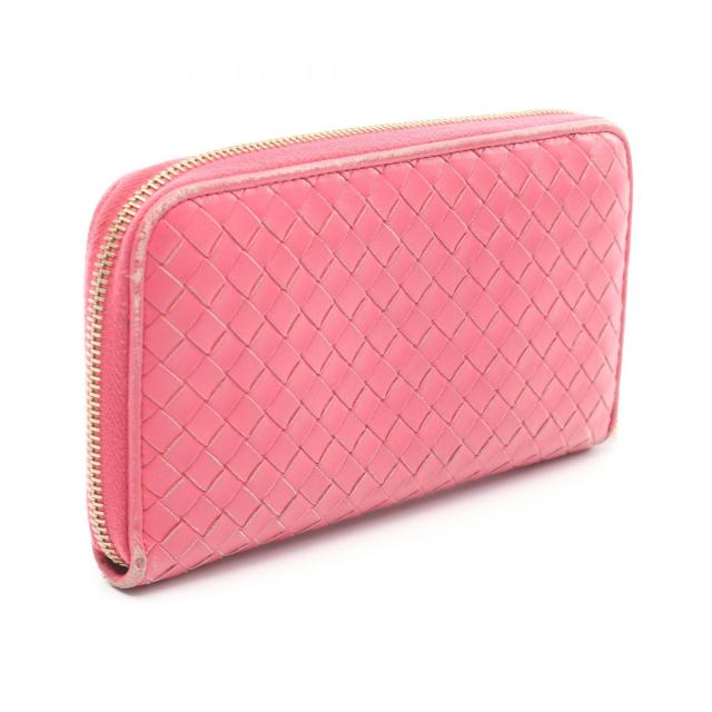 ボッテガヴェネタ BOTTEGA VENETA イントレチャート ラウンド長財布