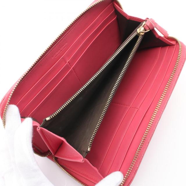 ボッテガヴェネタ BOTTEGA VENETA イントレチャート ラウンド長財布
