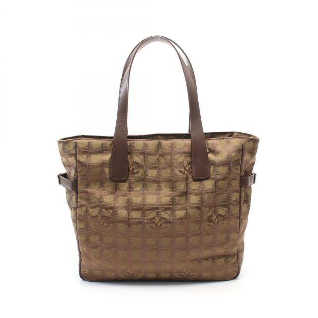 シャネル CHANEL トートバッグ ニュートラベルライン ブラウン