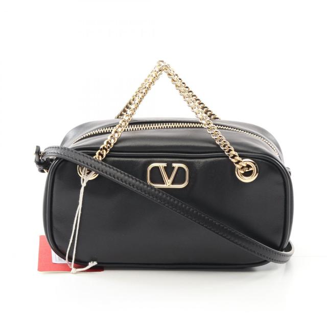 ヴァレンティノ・ガラヴァーニ Valentino Garavani Vロゴ ハンドバッグ バッグ レザー レディース ブラック系 5W0P0AG6RFV0NO 【新品】 ハンドバッグ