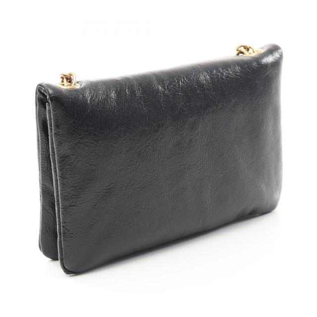 バレンシアガ BALENCIAGA MONACO モナコ ナノバッグ ショルダーバッグ バッグ レザー レディース ブラック系 8105622ABLP1000 【新品】 ショルダーバッグ