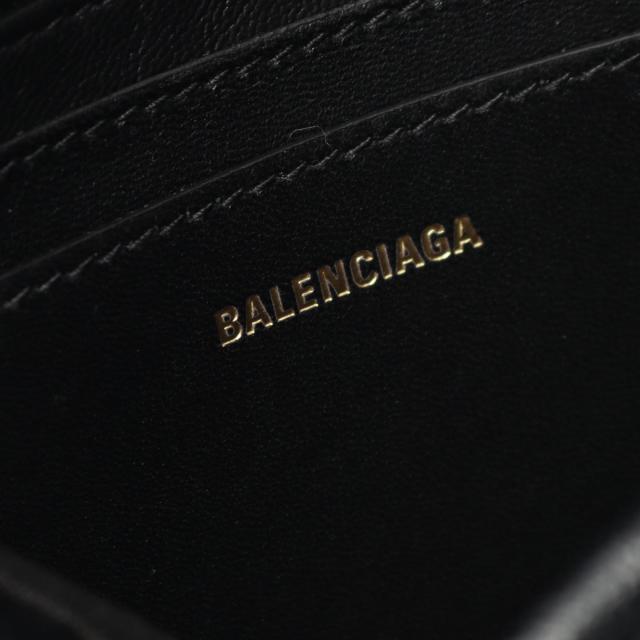 バレンシアガ BALENCIAGA MONACO モナコ ナノバッグ ショルダーバッグ バッグ レザー レディース ブラック系 8105622ABLP1000 【新品】 ショルダーバッグ