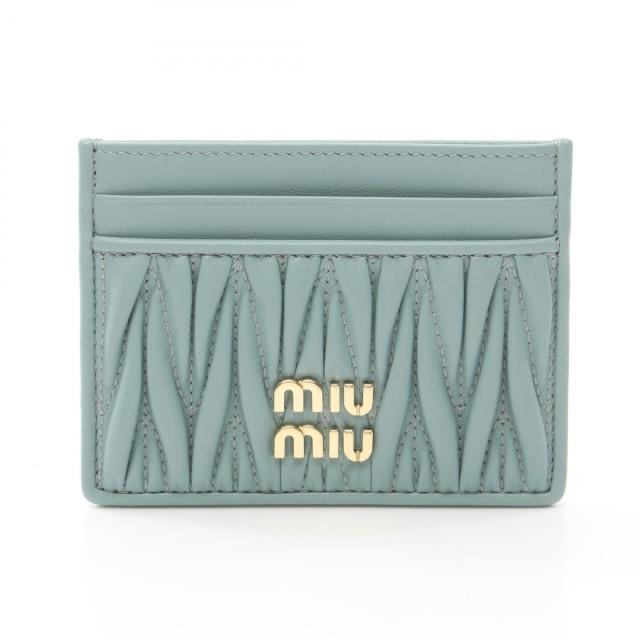 ミュウ ミュウ Miu Miu MATELASSE マテラッセ カードケース