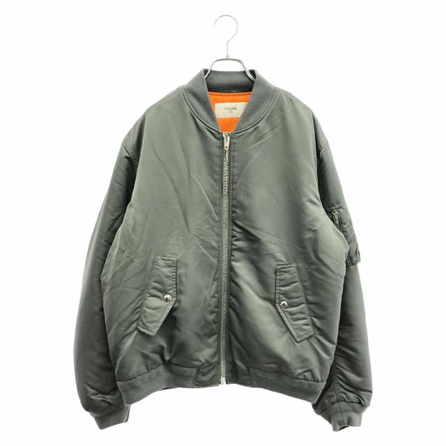 セリーヌ CELINE ブルゾン グレー 2W426889O ブルゾン 衣料品 アウター ナイロン メンズ レディース グレー系 【中古】