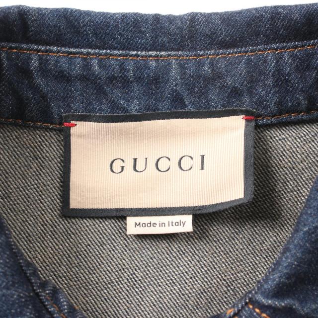 グッチ GUCCI デニム ワンピース 衣料品 トップス コットン レディース  