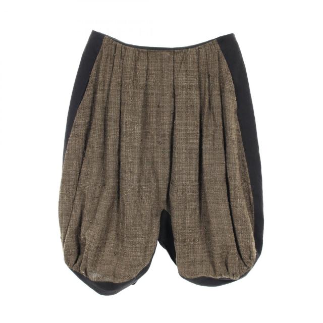 ルイ・ヴィトン LOUIS VUITTON サルエルパンツ 衣料品 ボトムス ファブリック コットン シルク メンズ カーキ系 / ブラック系 【中古】