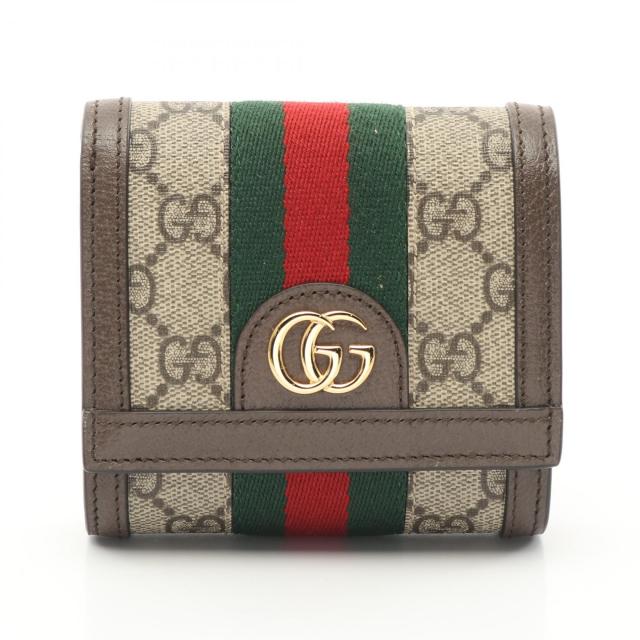 グッチ GUCCI オフィディア GG ウォレット シェリーライン 二つ折り