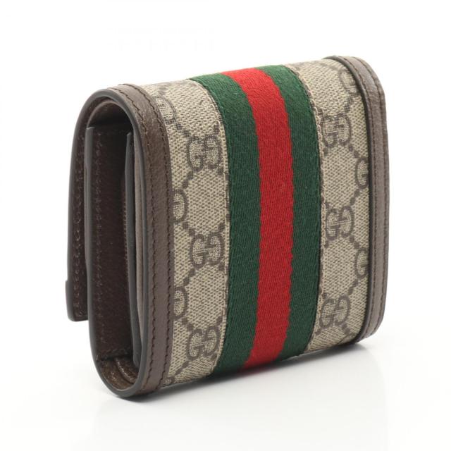 グッチ GUCCI オフィディア GG ウォレット シェリーライン 二つ折り