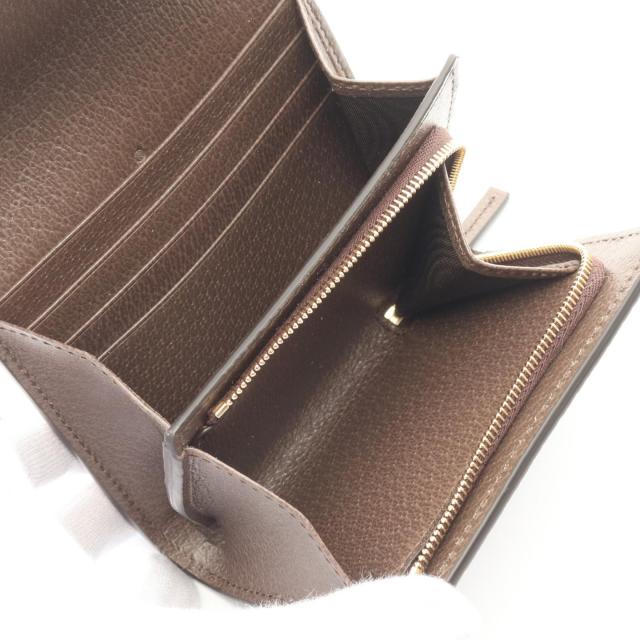 グッチ GUCCI オフィディア GG ウォレット シェリーライン 二つ折り  