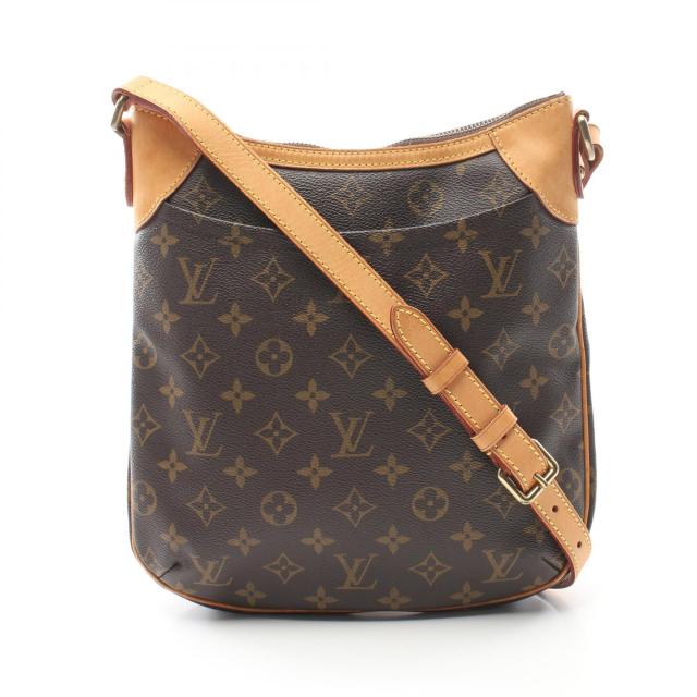 ルイ・ヴィトン LOUIS VUITTON オデオンPM ショルダーバッグ バッグ PVCコーティングキャンバス レザー モノグラム レディース ブラウン系 M56390 【中古】