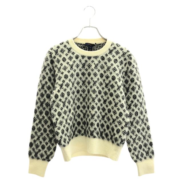 ルイ・ヴィトン LOUIS VUITTON ニット ニット 衣料品 トップス ウール レディース グレー系 【中古】