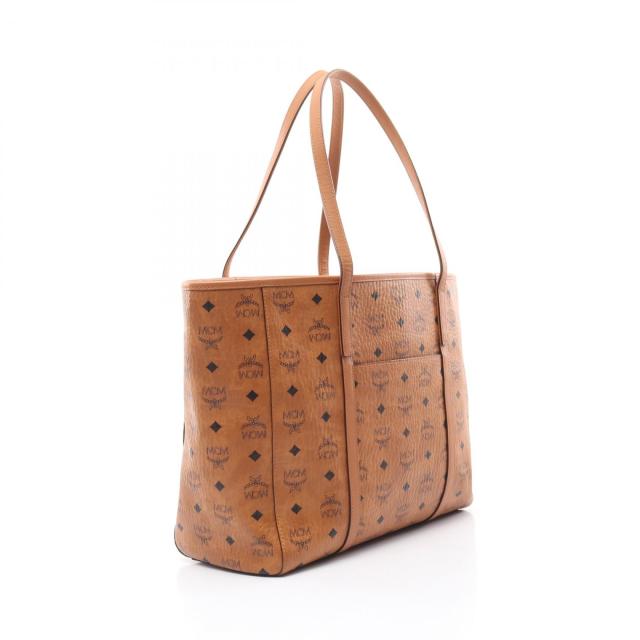 超美品】MCM ブラウンレザートートバッグ