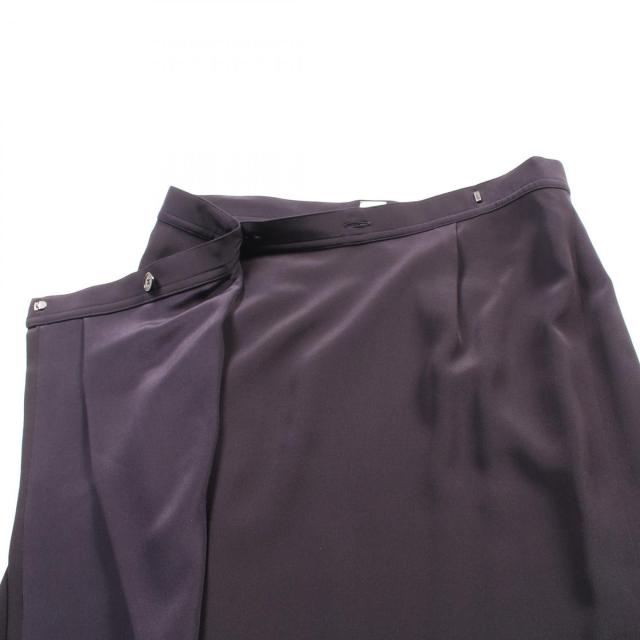 HERMES エルメス　無秩序・フィネス シルクスカート エルメス 2024 S/S シルク スカート スリット入り 