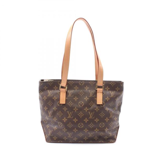 ルイ・ヴィトン LOUIS VUITTON カバピアノ ショルダーバッグ バッグ PVCコーティングキャンバス レザー モノグラム レディース ブラウン系 M51148 【中古】