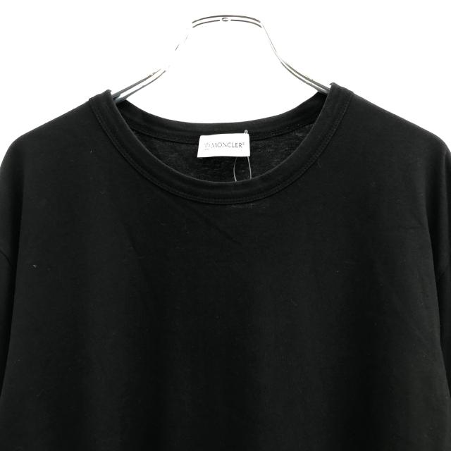 MONCLER 長袖カットソー Mサイズ 黒 24年モデル】MONCLER モンクレール
