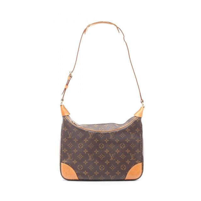 ルイ・ヴィトン LOUIS VUITTON ブローニュPM ショルダーバッグ バッグ PVCコーティングキャンバス レザー モノグラム レディース ブラウン系 M51265 【中古】