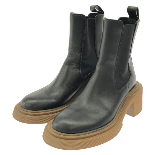 ロエベ LOEWE ブーツ ブーツ 靴 レザー レディース ブラック系 【中古】