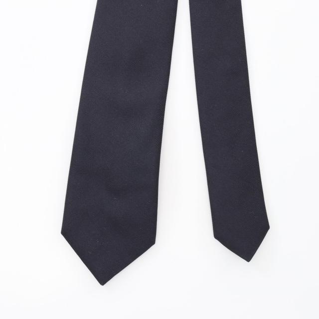 ディオール・オム DIOR HOMME ネクタイ 衣料品 シルク メンズ ネイビー系 【中古】 ネクタイ