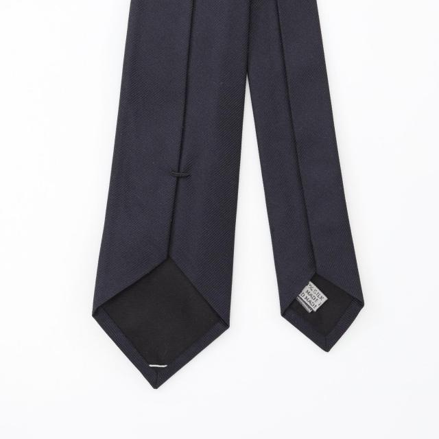 ディオール・オム DIOR HOMME ネクタイ 衣料品 シルク メンズ ネイビー系 【中古】 ネクタイ