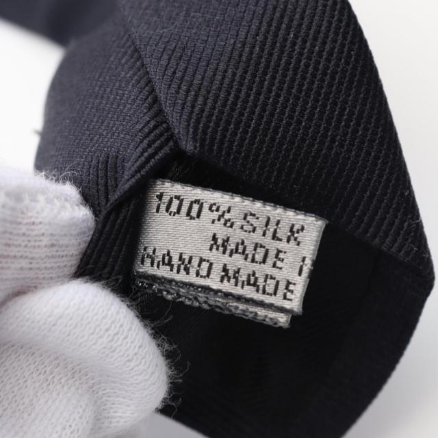 ディオール・オム DIOR HOMME ネクタイ 衣料品 シルク メンズ ネイビー系 【中古】 ネクタイ